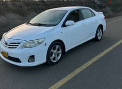 Corolla 2012 available for rent only monthly rent