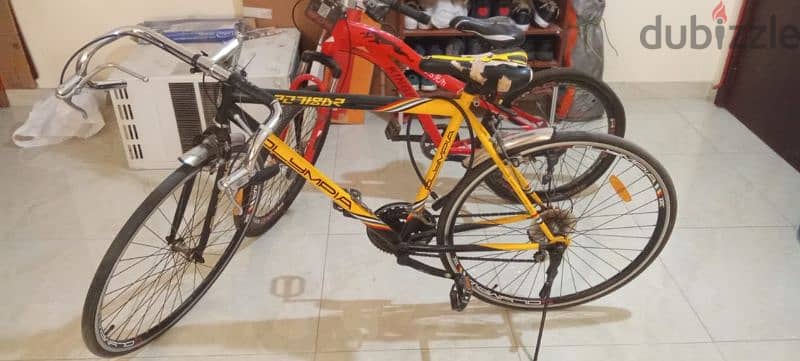 bicycle ×2. . . 25 riyal each 1