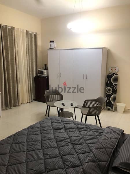 fully furnished Studio room for rent al azaiba sharing kitchen 1