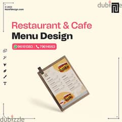 Restaurant & Cafe Menu Design 0