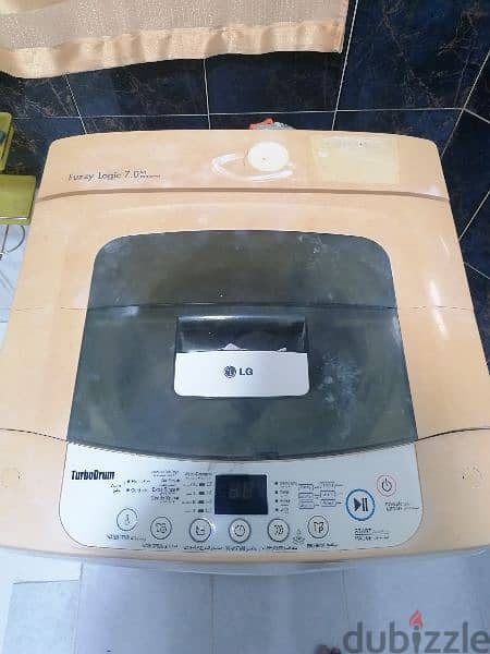 LG top load 7kg washing machine, working fine 1