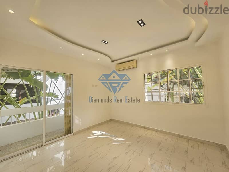 #REF1060  Beautiful & Spacious 3BHK Flat for Rent in Qurum near to fun 2