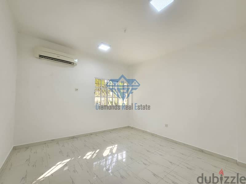 #REF1060  Beautiful & Spacious 3BHK Flat for Rent in Qurum near to fun 3