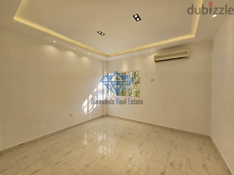 #REF1060  Beautiful & Spacious 3BHK Flat for Rent in Qurum near to fun 1