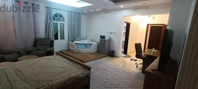 Luxurious room for weekly rent for 70 riyals and monthly for 195 OMR 0