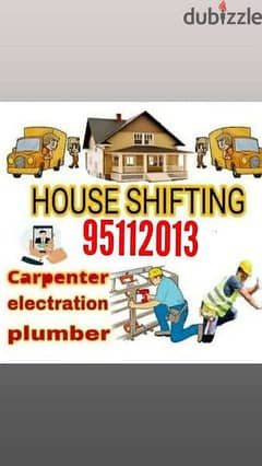 carpenter house shifting labour 3, 7, 10 ton trucks, tippr house clean