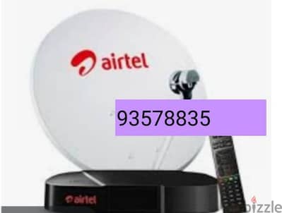 Nilsat arabsat dish Airtel pakast tata saky All satellite