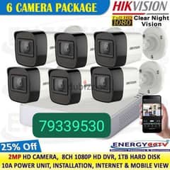 We do all type of CCTV Cameras 
HD Turbo Hikvisio