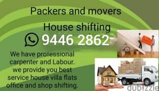 House shifting office seating and Packers