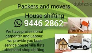 House shifting office seating and Packers