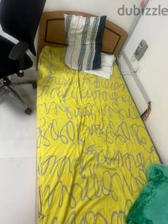 standard single 1 peaces bed good condition