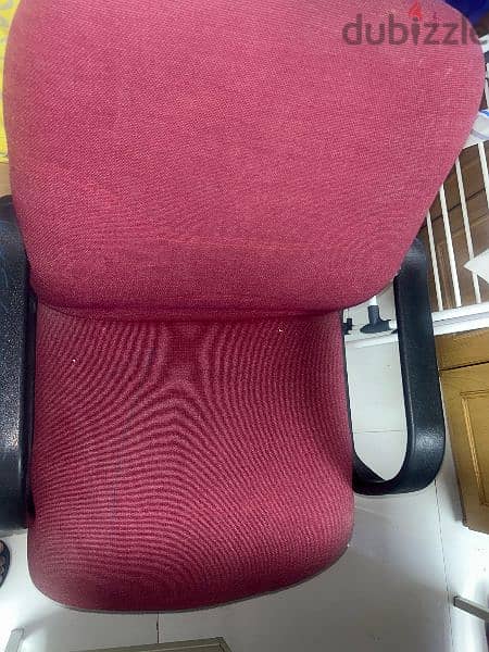 2 pcs chair good condition, comfortable 1