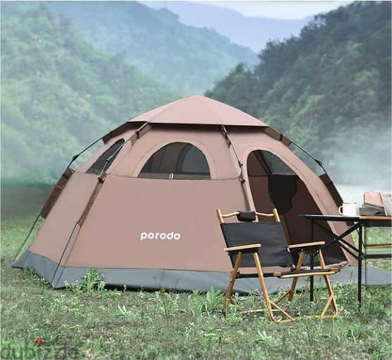 Porodo lifestyle automatic camping tent wind resistance (Brand-New) 1