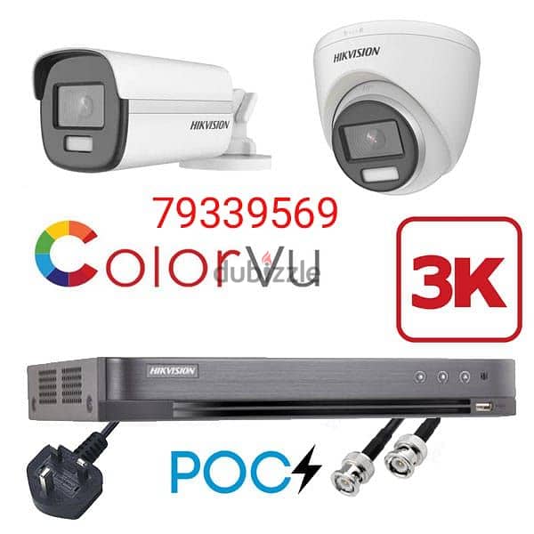 We do all type of CCTV Cameras 
HD Turbo Hikvision Came 0