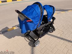 twin baby stroller junior brand