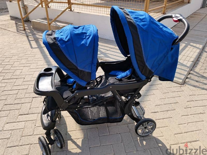 twin baby stroller junior brand 1