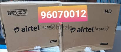 full HD Airtel receiver with subscription home services