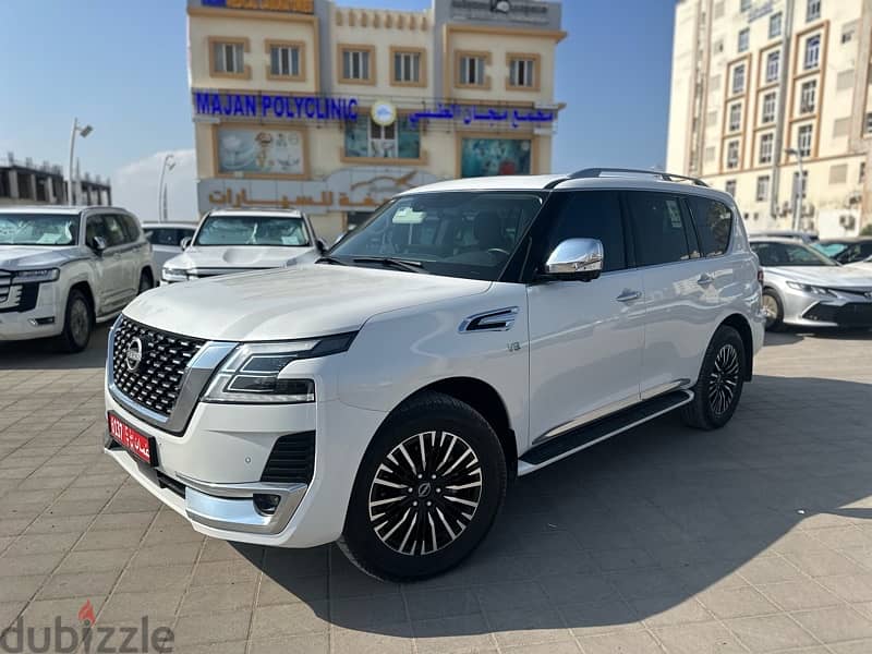 Nissan Patrol Platinum 2023 available for rent 0