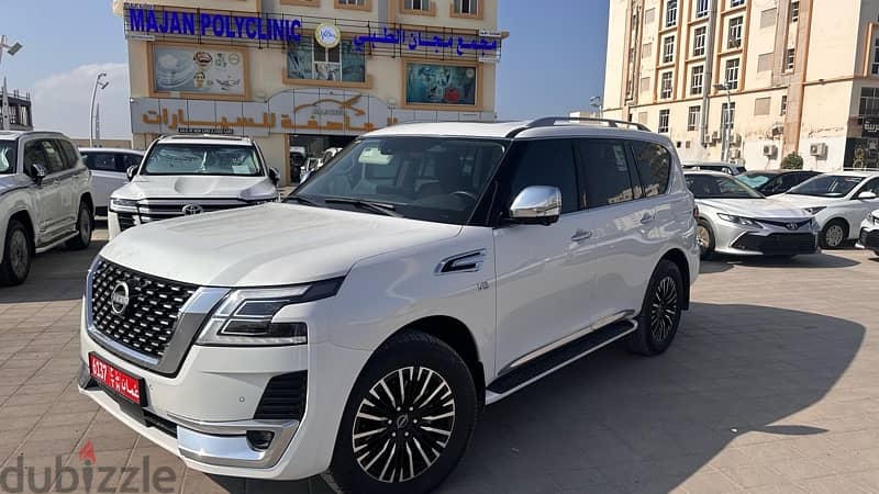 Nissan Patrol Platinum 2023 available for rent 2