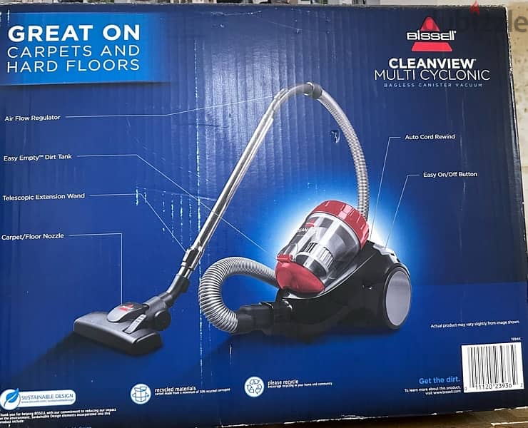 Bissell Hard Floor and Surface vaccum cleaner (2000wts). 1