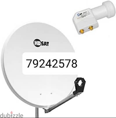 all satellite dish nileset arabset airtel dishtv fixing