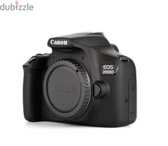 canon 2000D DSLR camera