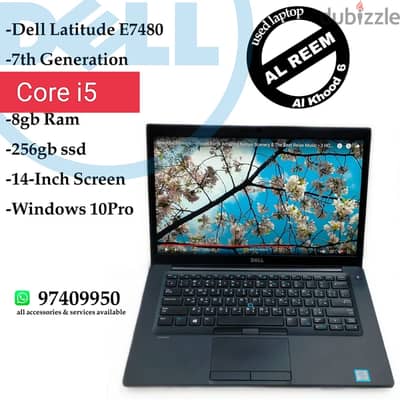 DELL CORE I5 8GB RAM 256GB SSD 14 INCH SCREEN