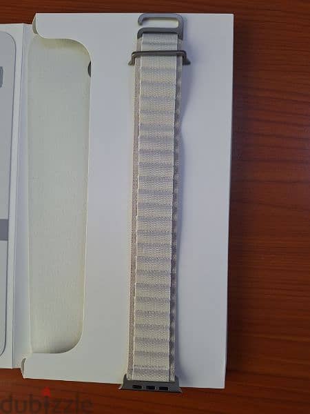 Apple Watch ultra Starlight alpine loop size S 3