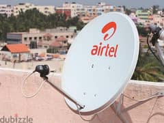 new fixing all satellite dish TV Air tel fixing