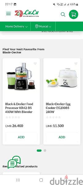 Black & Decker Food Processor  KR42-B5 Buy, Best Price. Global Shipping.