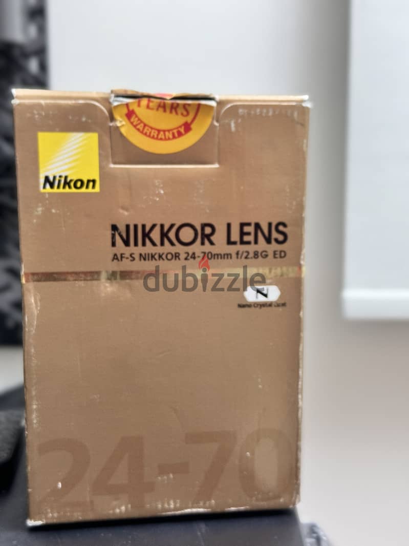 Nikon AF-S 24-70mm F/2.8 G ED Lens 2