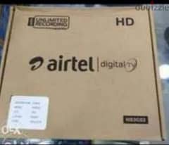 New model Airtel HD setup Box with subscription 0