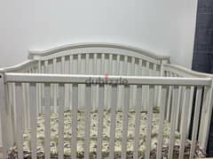 Baby Bed with Mattress urgent sale 0