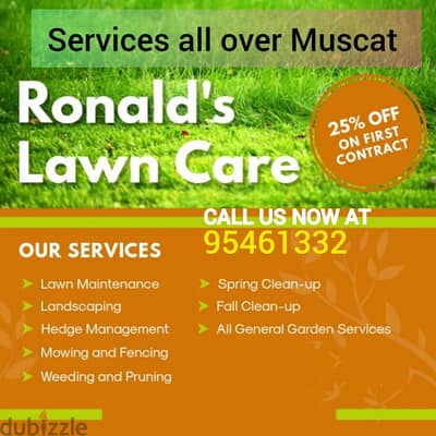 Plants and Tree cutting/Rubbish disposal/Maintenance service