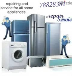 all service of ac frije and washing machine repair. .