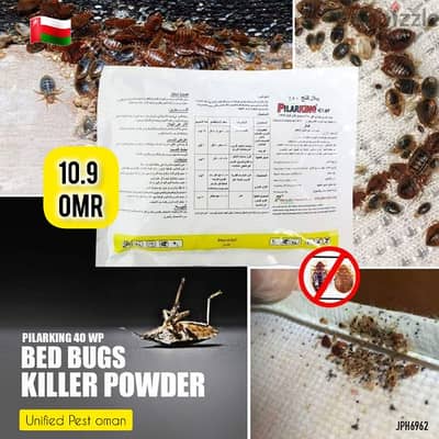 Pest Control Bedbug's Snake lizard Medicine available