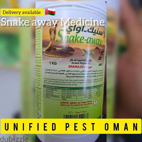 Pest Control Bedbug's Snake lizard Medicine available 1