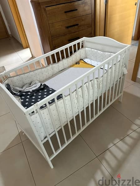 Hensvik clearance baby cot