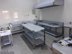 stainless kitchen equipments