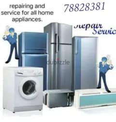washing machine repair all ac frije good service ac