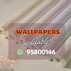 We have Wallpapers for walls,3D wallpapers
multiple Designs