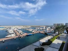 Marina view 2BHK furnished apartment for rent in Al Mouj