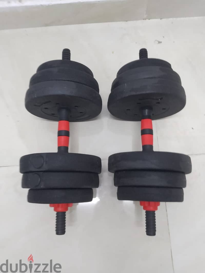 dumbbells 23 kg Sporting Goods 128794343