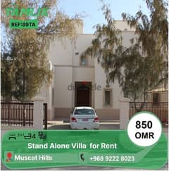 Stand Alone Villa in Muscat Hills | REF 89TA