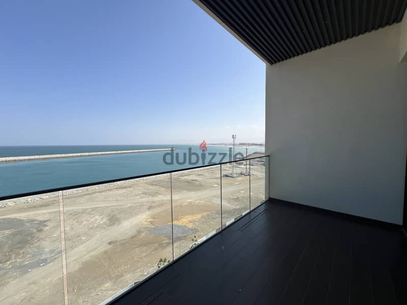 Special 2 Bedroom Furnished Sea View Apartment for Rent in Al Mouj 2