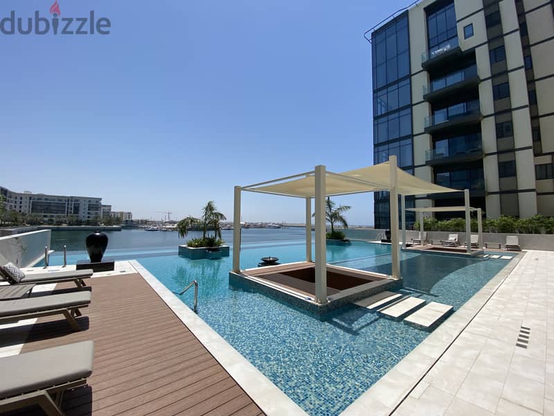 Special 2 Bedroom Furnished Sea View Apartment for Rent in Al Mouj 13