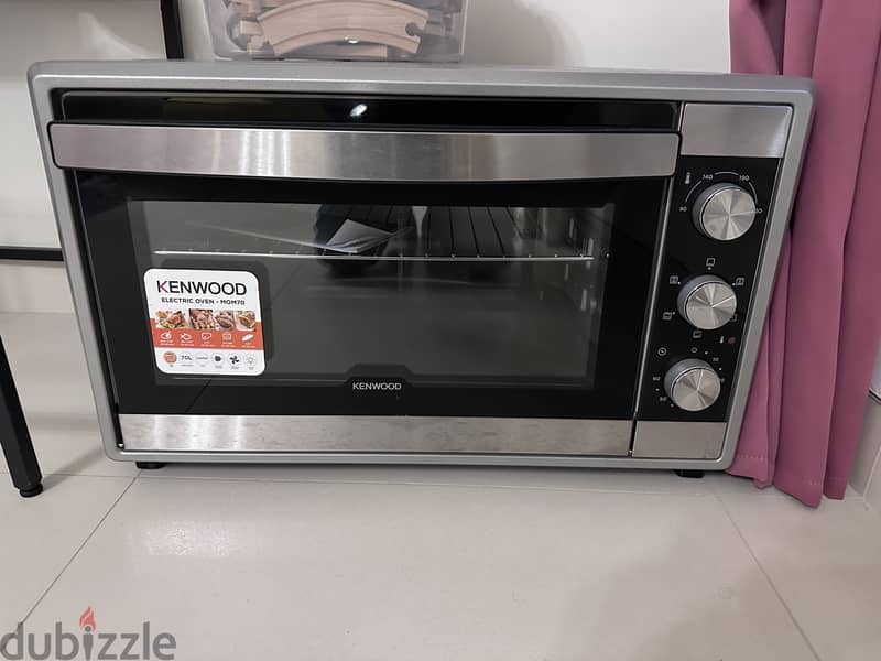 kenmwood electric oven 70ltrs - mint condition 0