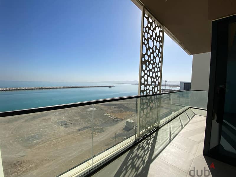 شقة غرفة وصالة للبيع في الموج | Top View 1 Bedroom Apartment, Al Mouj 5