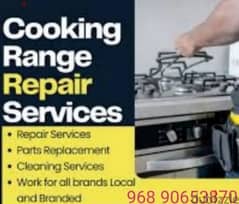 cooking range repair and service 0