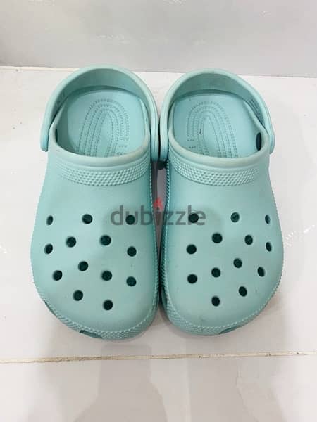 Teal cheap green crocs